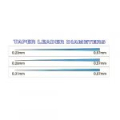 Шок лидер моно Awa-Shima ION Power Fluorine Taper Leaders 15м x 10шт 0,20мм to 0,57мм