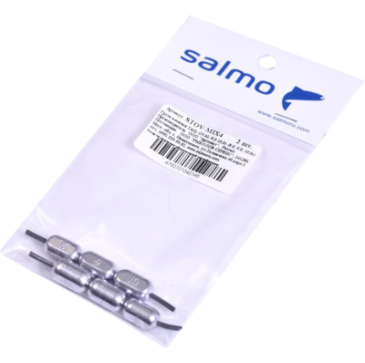 Груза косичка Salmo Tail Oval MIX4 8,0-10,0г (8.0; 9.0; 10.0г) 2шт