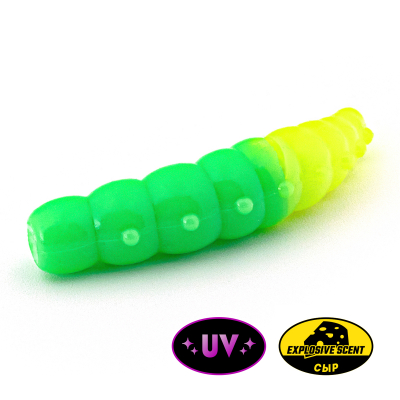 Личинка Rampage Trout Hunting Battle Pupa 1.7" цв. #101 - Сыр