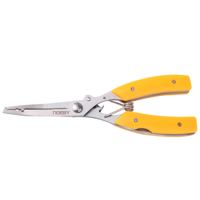 Плоскогубцы рыболовные Noeby Multifunction Plier 16см./123гр., ручка желтая