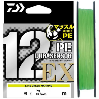 Шнур PE Daiwa UVF PE Durasensor×12EX+Si3 LGM 200m 1,0 # 22LB