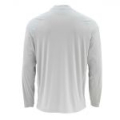 Термофутболка Simms Solarflex LS Crewneck Solid, 3XL, Sterling