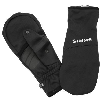 Рукавицы Simms Freestone Foldover Mitt, Black, S