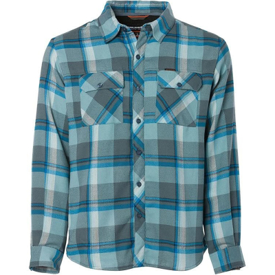 Рубашка Grundens Kodiak Insulated Flannel Shirt, Dark Slate Plaid, XL