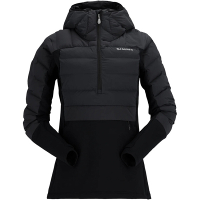 Куртка Simms Women's ExStream Pull-Over Insulated Hoody, Black, M