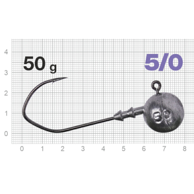 Джигер Nautilus Claw NC-1021 hook №5/0 50гр