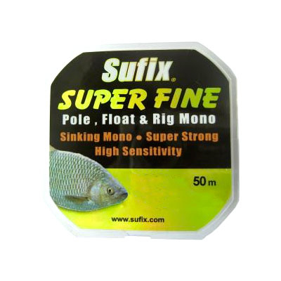 Леска Sufix Super Fine Clear 50m 0.180mm