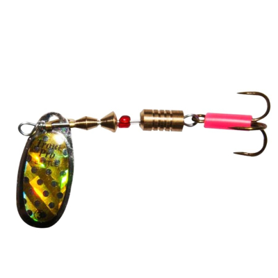 Блесна вращающаяся Trout Pro Comet №3 ( серебро, цвет 37 )  ( BT-3-S-37 )