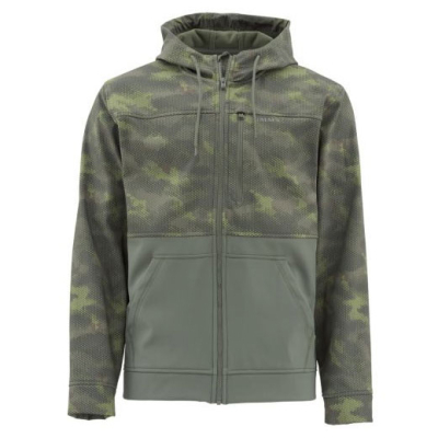 Куртка Simms Rogue Fleece Hoody, Hex Camo Croc, M