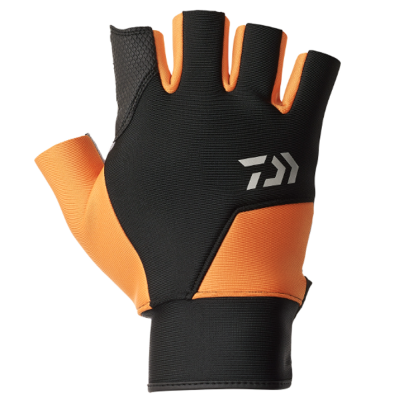 Перчатки Daiwa DG-7824W All Round Cold Protection Gloves 5 Pieces Cut (Orange) XL (4550133487606)