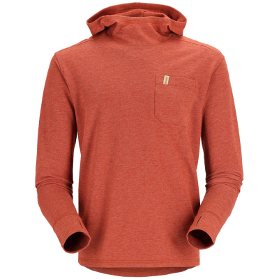 Футболка Simms Henry's Fork Hoody, Clay Heather, M