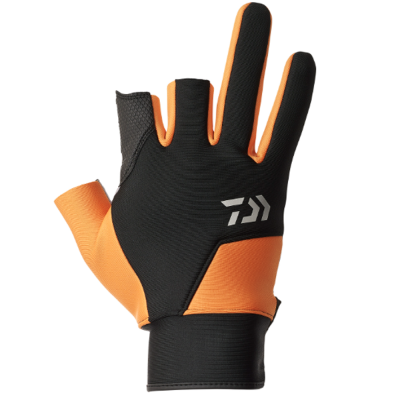 Перчатки Daiwa DG-7824W All Round Cold Protection Gloves 3 Pieces Cut (Orange) XL (4550133488115)