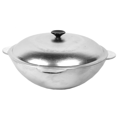 Казан татарский с крышкой д.420 объем 12 л Силумин (БКТД12к)