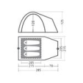 Палатка с автоматическим каркасом Greenell "Клер плюс 3"