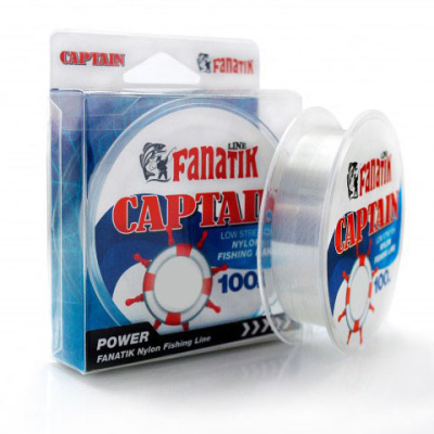 Леска Fanatik Captain Nylon Line 100m 0,12mm