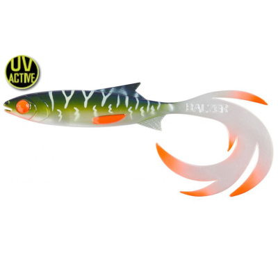 Силиконовая приманка Balzer Shirasu Reptile Shad 19см 26гр. цв. UV Pike (13674 019)