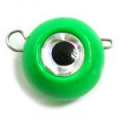 Мормыш Груз крашеный разборная чебурашка "ШАР" 48 гр., цвет 07-зеленый GCR(B)C-48-07 5 шт