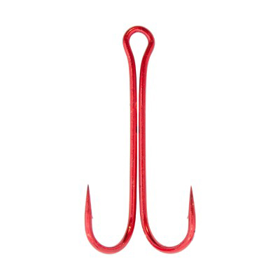 Крючок Flagman Double Hook Long SS Red №4/0 3шт