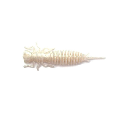 Силиконовая приманка Garry Angler Larva 2" 10 шт/Сыр цвет #Glow