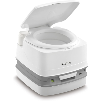 Биотуалет Thetford Porta Potti 345 White (цвет белый, нижний бак 12л, верхний бак 15л, ручной насос)