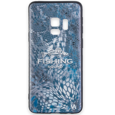 Чехол силиконовый Veduta Samsung Galaxy S9+ Reptyle Skin Bl