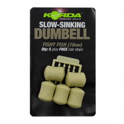 Имитационная приманка Korda Slow Sinking Dumbell Fishy Fish 16мм KPB07  (вкус рыбы)