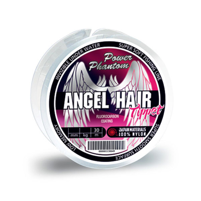 Леска Power Phantom Angel Hair Tippet Clear 30m 0,14mm, 1,8kg