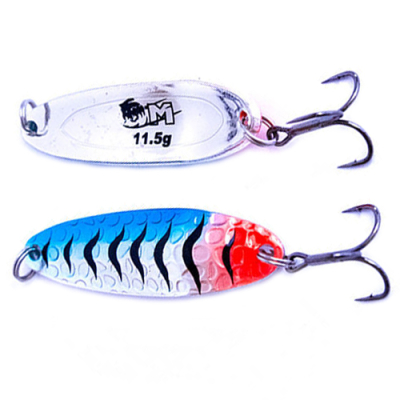 Блесна Mottomo Shiny Blade 11.5g цв. Blue Tiger