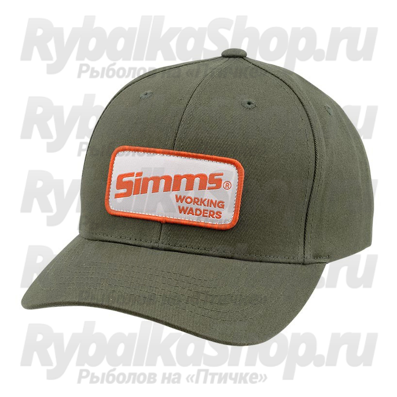 Кепка Simms Classic Baseball Cap Working Waders Loden