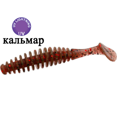 Мягкая приманка Flagman Prime 3" цв. UV lilac 8pc squid