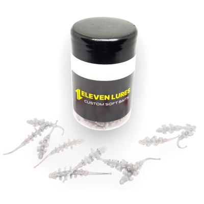 Силиконовая приманка 11Lures Micro Trap 1.5 - Frozen White