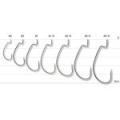 Крючок офсетный Daiwa Bassers Worm Hook SS W.O.S 3/0