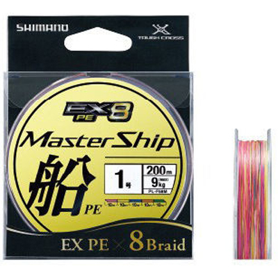 Шнур PE Shimano EX8 MasterShip PL-F58M 200m #1.2