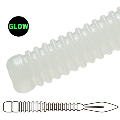 Силиконовая приманка Major Craft Para Worm PW-AJIFLAT 2.3" цв. #055