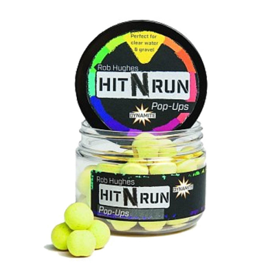 Плавающие бойлы Dynamite Baits Hit N Run YELLOW 15 мм. (DY1271)