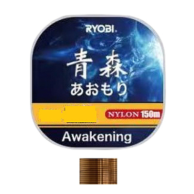 Леска Ryobi Awakening 150m коричневая #3.0, 0.285mm, 7.4kg