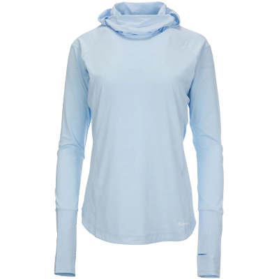 Термофутболка Simms Women's SolarFlex Cooling Hoody, Ice, S