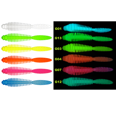 Силиконовая приманка Zombie Joker (Джокер) 6x1 slow sinking (JOK75SSGMIXEDCH)