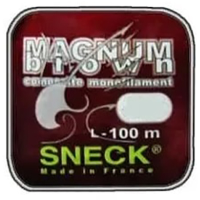 Леска монофильная Sneck Magnum Brown 100м d=0,30