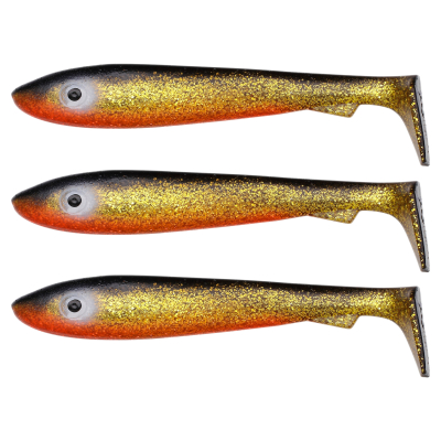 Силиконовая приманка Svartzonker McRubber Big Bass 12,5cm 22гр 3шт - C2 Golden Shiner