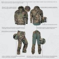 Полукомбинезон Sitka Coldfront Bib цв. Optifade Ground Forest р. XL Tall