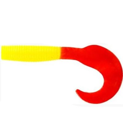 Мягкая приманка Allvega Flutter Tail Grub 3.5см 0,6г цв. Solid yellow RT