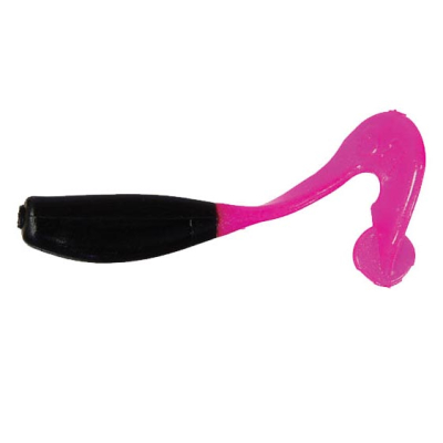 Силиконовая приманка Gene Larew Bobby Garland 2.5" Stroll R цв. #0364 BLACK/HOT PINK