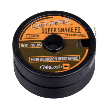 Поводковый материал Prologic Super Snake FS 15m 45lbs зелен. камуфляж, арт.50091
