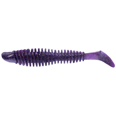 Силиконовая приманка Yaman Pro Arris Shad 2,5" цвет #08 - Violet (уп.7 шт)