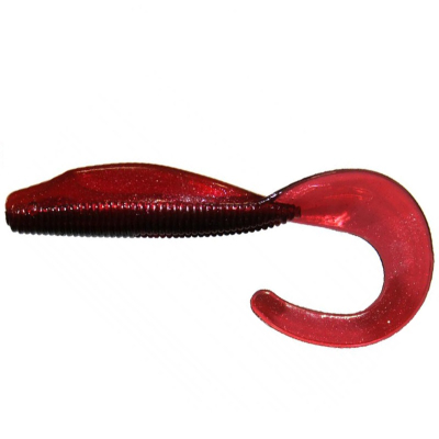 Силиконовая приманка Z-man Streakz Curly Tailz 4" цв. Red Shad