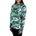 Термофутболка Simms Women's Solarflex Hoody - Print, Woodland Camo Avalon, S