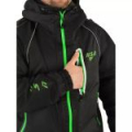 Костюм мужской демисезонный ХСН "Wild river" -10, hardguard, черный (зеленые молнии) (48-50/176)