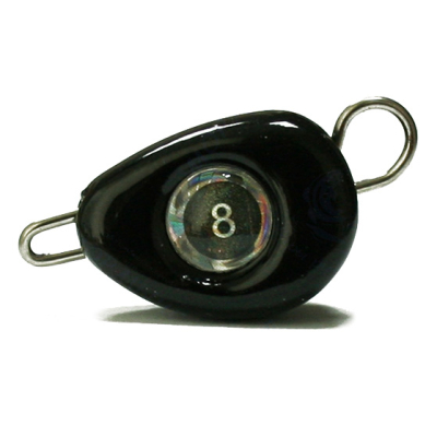 Груз крашеный разборная чебурашка "САПОГ" 8 гр., цвет 04-черный GCR(S)C-08-04 10 шт