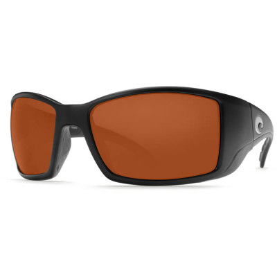 Очки поляризационные Costa Blackfin 580 P (Matte Black Global Fit/Copper 580 P, Large)